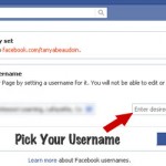 how to create a facebook username or short url